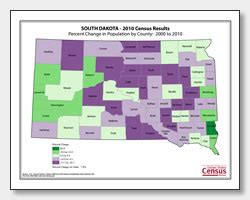 Printable South Dakota Maps | State Outline, County, Cities