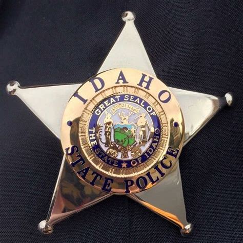 Idaho State Police | Police badge, Star badge, State police