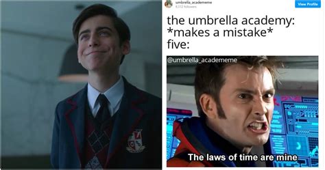 Number 5 Umbrella Academy Meme