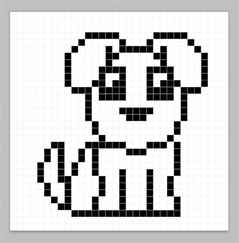 How to Make a Pixel Art Dog - Pixel Art Tutorial