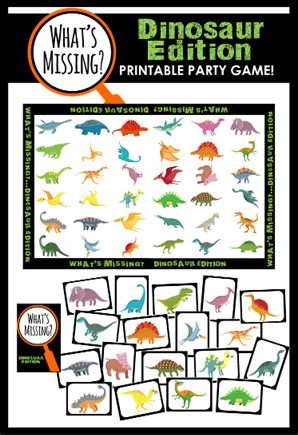 Funtastic Dinosaur Party Games