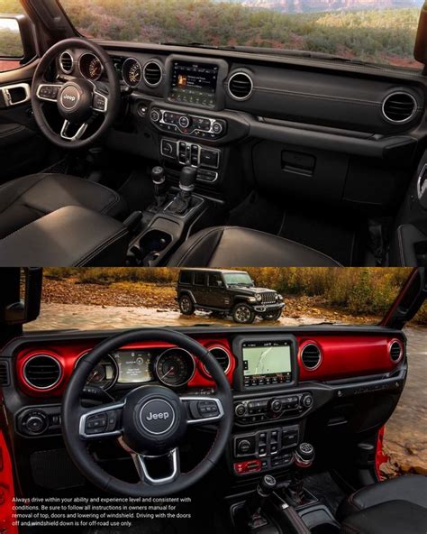 2018 Jeep Wrangler JL interior dash. Sahara/Rubicon | Jeep wrangler interior, Jeep wrangler, Jeep