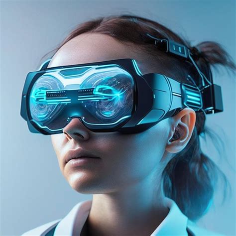 Futuristic sci-fi VR glasses by Pickgameru on DeviantArt