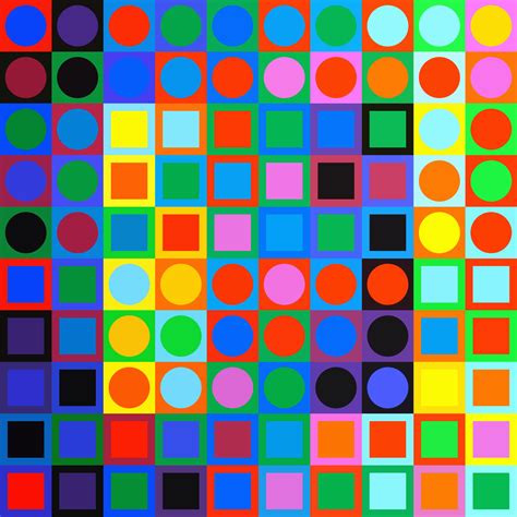Lazururh, Victor Vasarely was a Hungarian–French artist whose work is ...