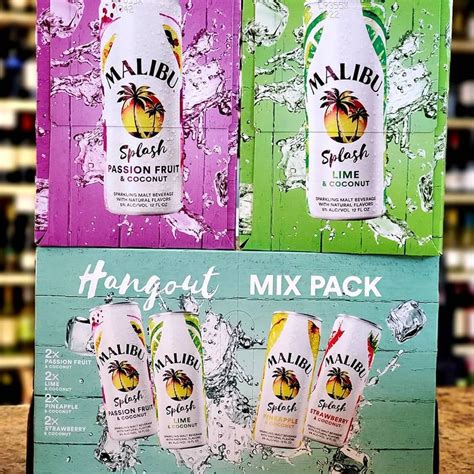 Malibu Rum Just Launched Splash Coconut Beverages, So It’s Basically ...