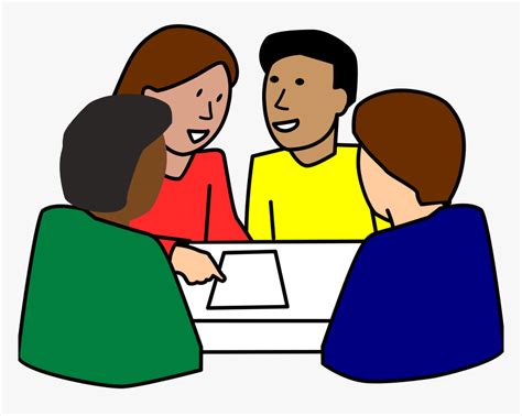 Pictures Of Students Collaborating Clipart