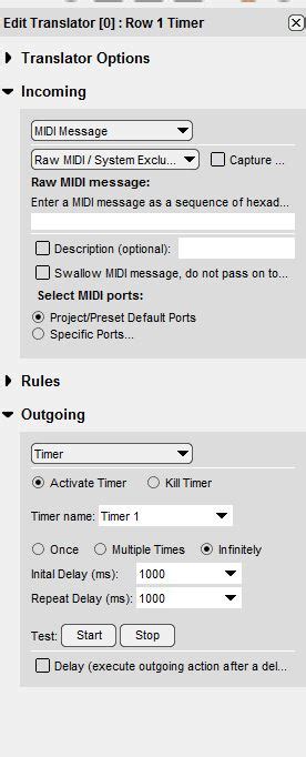 Midi Newbie trying to light up a midi controller - Bome Forums Archive 2005 - 2016