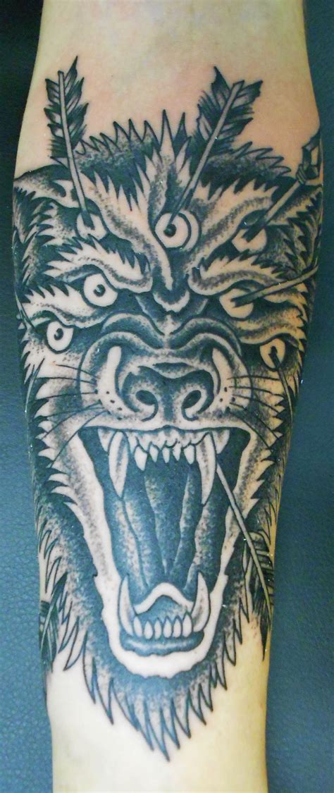 Evil Wolf Tattoo Ideas - Flawssy