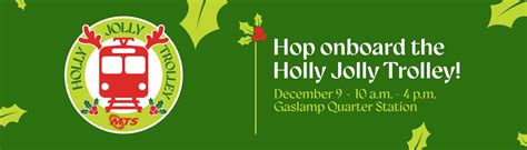 Holly Jolly Trolley | San Diego Metropolitan Transit System