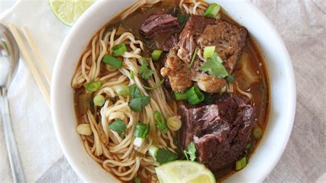 Spicy Beef Noodle Soup Recipe