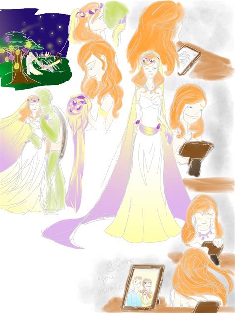 Donnie and April Wedding Sketches by LegendofKorraFan101 on DeviantArt