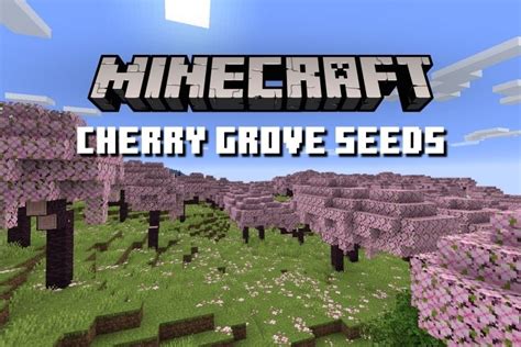 22 Best Minecraft Cherry Grove Seeds (Jan 2024)