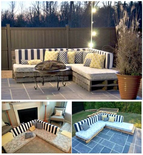 Pallet Sofa - 21 DIY Pallet Sofa Plans - DIY & Crafts