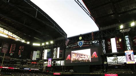 Chase Field Roof Opening - YouTube