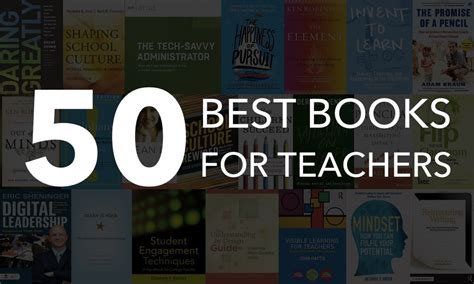 The Top 50 Best Books for Teachers in 2023 | Fractus Learning | Great ...