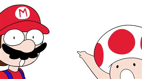 Mario and Toad | Two Soyjaks Pointing | Know Your Meme