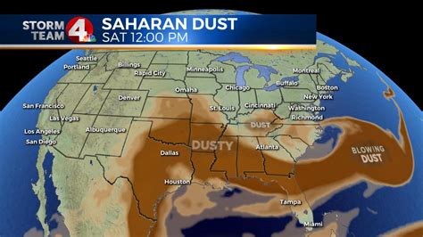 Saharan dust on the move toward Ohio | NBC4 WCMH-TV