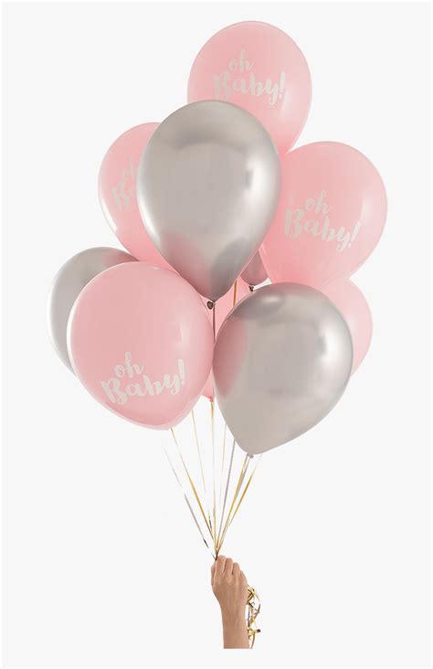 Balloon - Baby Pink Balloons Png, Transparent Png , Transparent Png ...