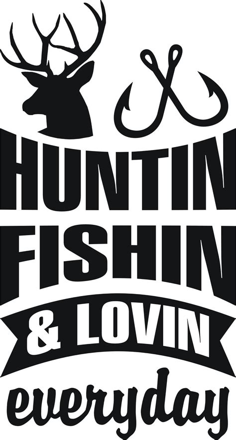 Huntin Fishin & Lovin Everyday Vinyl Sticker Decal Graphic | Etsy