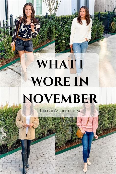 What I Wore in November | Lady in VioletLady in Violet