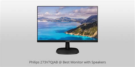 7 Best Monitors with Speakers in 2024