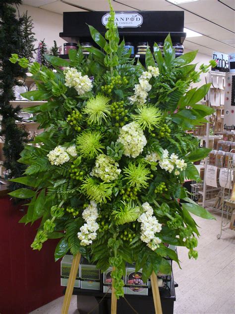 Irish spray in Wamego, KS | The Flower Mill | Funeral flowers, Funeral flower arrangements ...