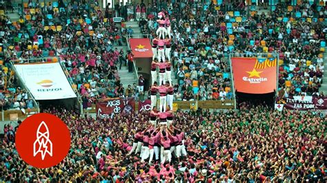 Behold the Human Towers of Catalonia - YouTube