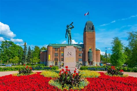 Joensuu, Finland, July 25, 2022: Municipal Theatre of Joensuu in Editorial Stock Photo - Image ...