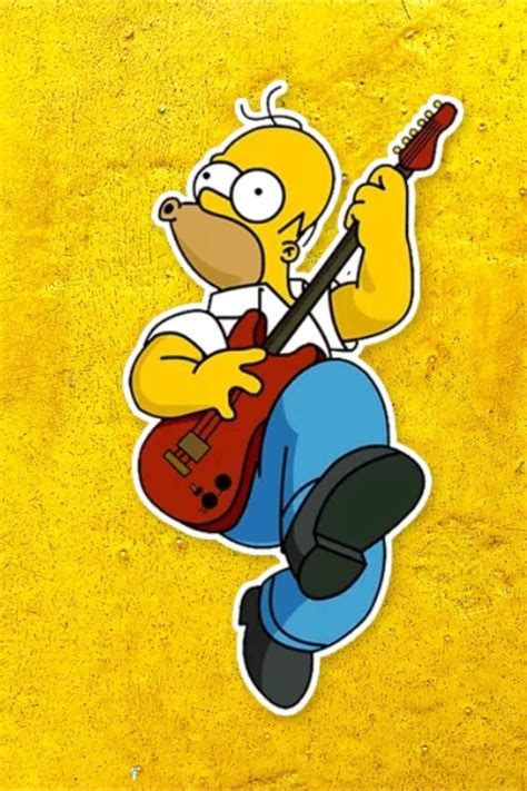 Homer Simpson Guitar vibes | Homer simpson, Homer, Playing guitar