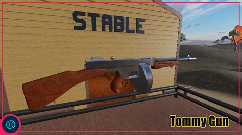 Tommy Gun Roblox 3D Model [Preview] - YouTube