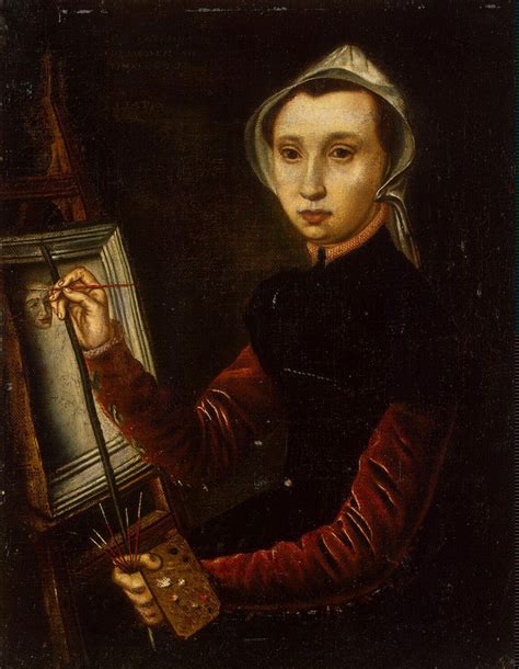 Self-Portrait, Caterina van Hemessen. Flemish Northern Renaissance Painter (1527 - 1587 ...