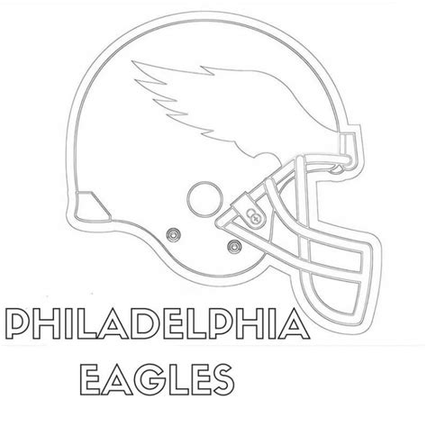 Top 10 Free Printable Philadelphia Eagles Coloring Pages