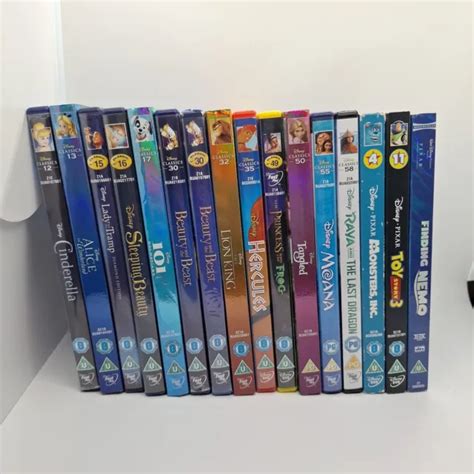 DISNEY CLASSICS NUMBERED DVD Bundle x16 £15.00 - PicClick UK