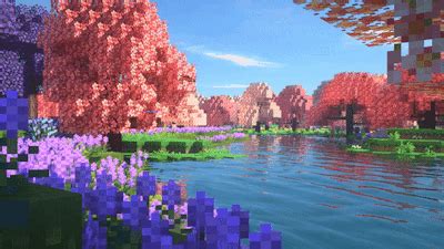 Paisajes De Minecraft Hd Gif - Fondos De Pantalla Estéticos