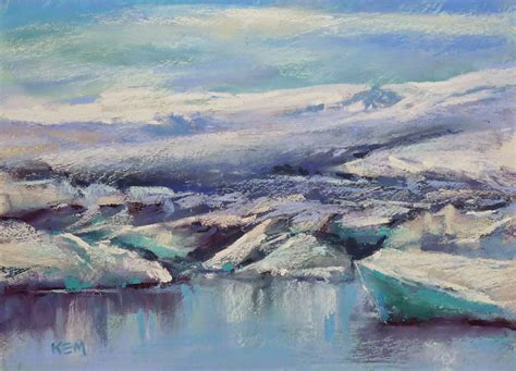 Painting My World: Iceland: Through the Eye's of an Artist part 12 Icebergs, Glaciers and Arctic ...