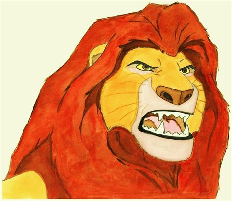 Lion King Mufasa Drawing at GetDrawings | Free download