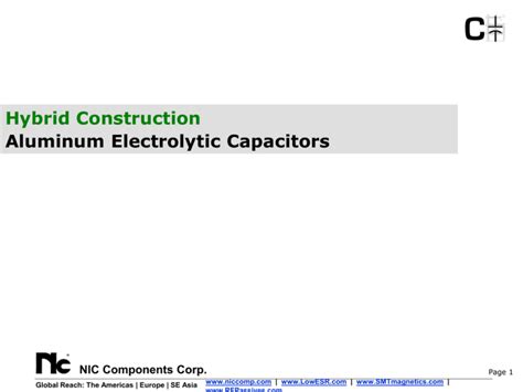 NIC Components Corp.