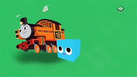 thomas the tank engine and his friends are playing with each other in this animated video game