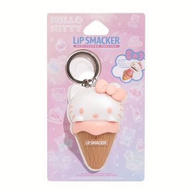 Lip Smacker Hello Kitty Ice Cream Cone Lip Balm - It's Sherbert Day Hello Kitty! - 0.23oz : Target