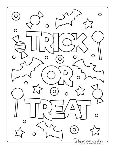 Free Printable Halloween Coloring Pages