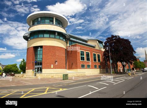 Worcester Police Station Castle Street Worcester Worcestershire England UK Stock Photo - Alamy