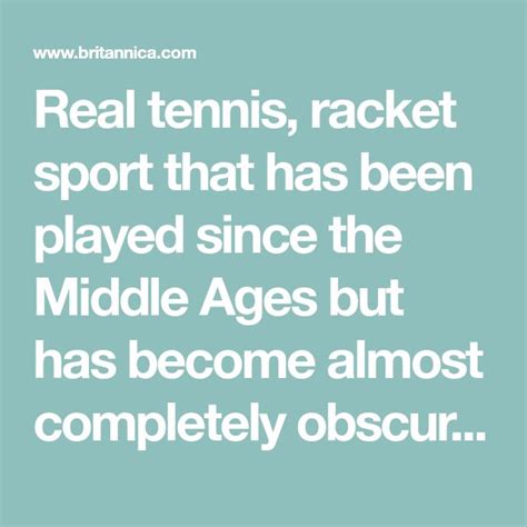 Real tennis | History & Rules | Real tennis, Tennis, Lawn tennis