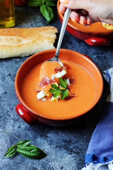 Salmorejo (Spanish Cold Tomato Soup Recipe) - Eating European