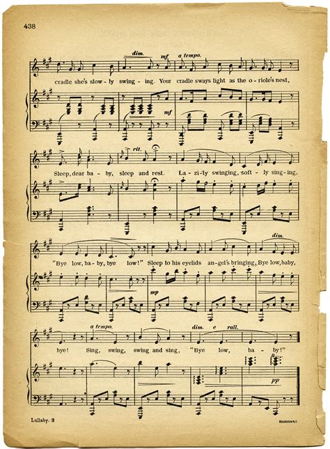 8 Best Images of Free Vintage Sheet Music Printables - Old Sheet Music Free, Christmas Music ...