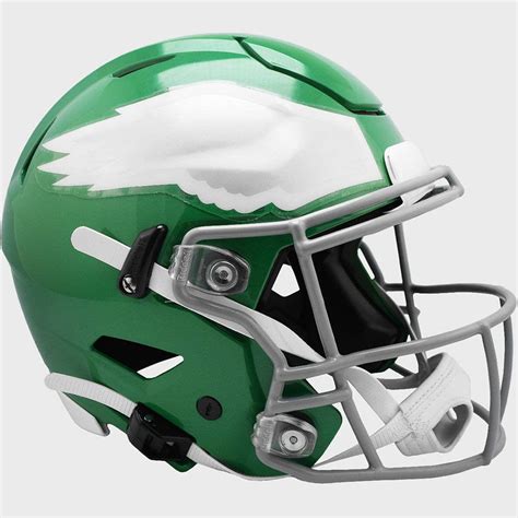 Philadelphia Eagles SpeedFlex Football Helmet 2023 Kelly Green ...