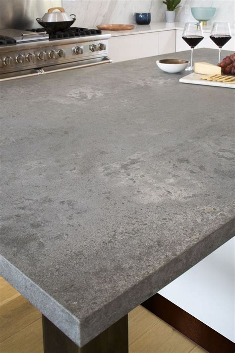 4033 Rugged Concrete Quartz Kitchen Worktop | Caesarstone | Kitchen benchtops, Concrete ...