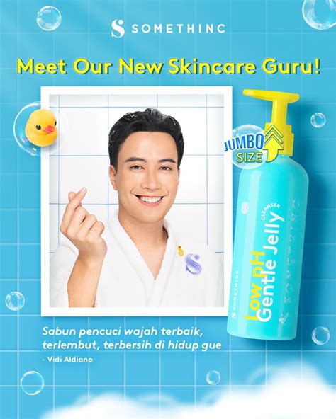 Somethinc Official on Twitter: "💜MEET OUR NEW SKINCARE GURU: VIDI ALDIANO!💜 Gak cuma jadi Duta ...