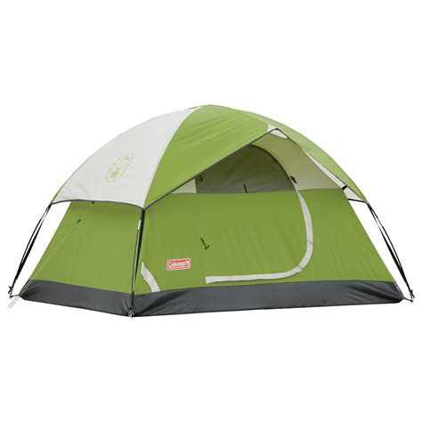 Coleman Sundome Green Single-door Two-person Tent (48' x 5' x 7 ...