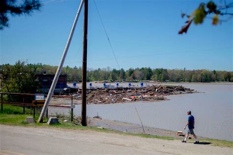 It doesn’t look good, but Sanford Dam is actually still standing with some of berm washed away ...