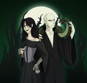 Bella and Voldemort - Bellatrix and Lord Voldemort Fan Art (7553841) - Fanpop